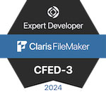 Claris FileMaker 技術者試験 Expert Developer (CFED-3) 